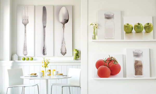 Картины на стене на кухне