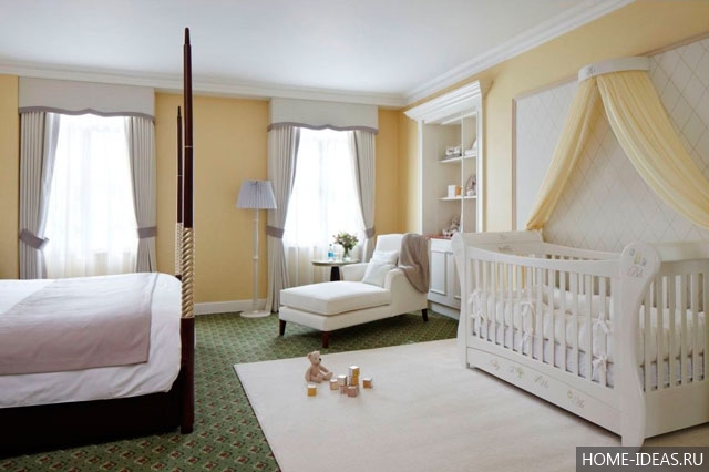 Как совместить детскую и спальню фото и рекомендации