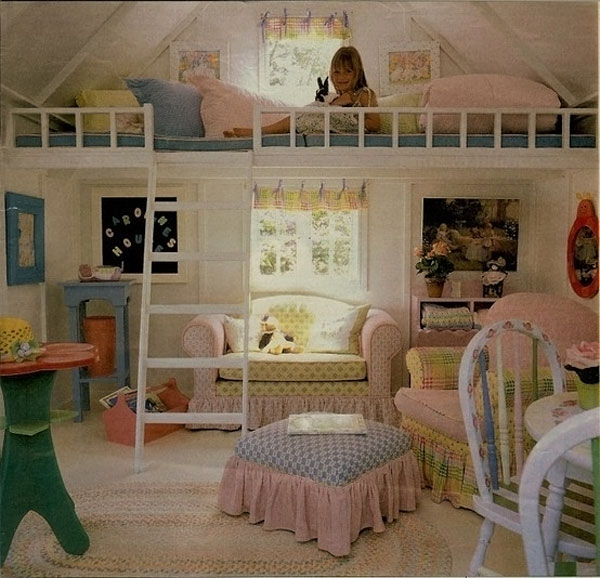 Детские комнаты для девочек фото
