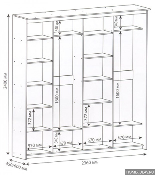 Как сделать шкаф из гипсокартона в домашних условиях: пошаговая инструкция со схемами и чертежами