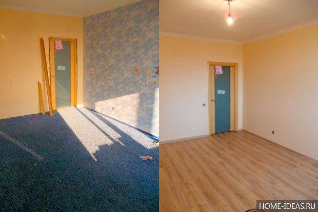  ремонт квартиры своими руками: фото до и после | Home-ideas