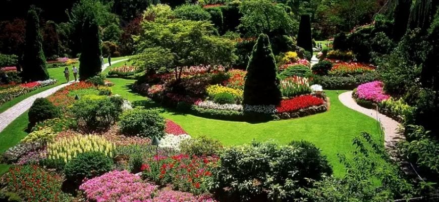 Английский сад: ландшафтный дизайн в популярном английском пейзажном стиле