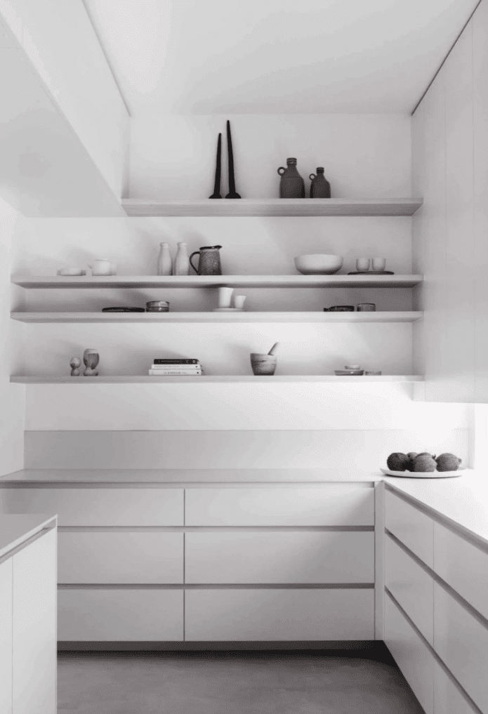 Белые кухни в современном стиле